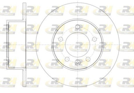 Гальмівний диск RH ROADHOUSE 61412.00