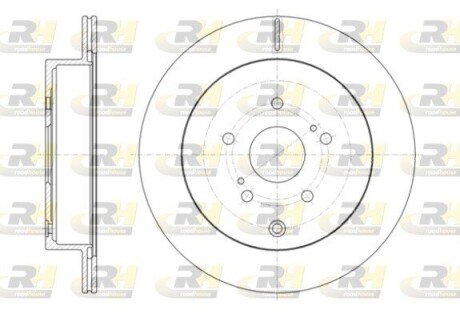 Гальмівний диск RH ROADHOUSE 61416.10