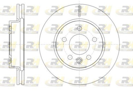 Гальмівний диск RH ROADHOUSE 61418.10