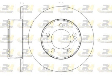 Гальмівний диск RH ROADHOUSE 61433.00