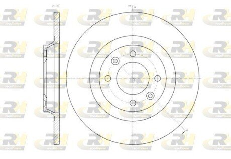 Гальмівний диск RH ROADHOUSE 61457.00