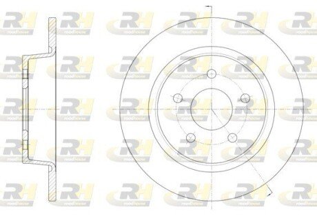Гальмівний диск RH ROADHOUSE 61459.00