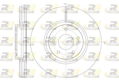 Гальмівний диск RH ROADHOUSE 61462.10