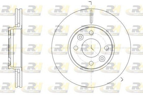 Гальмівний диск RH ROADHOUSE 61474.10