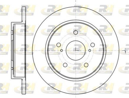 Гальмівний диск RH ROADHOUSE 61480.00