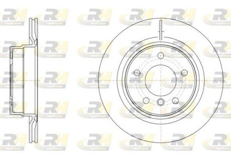 Гальмівний диск RH ROADHOUSE 61495.10