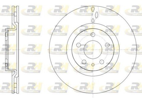 Гальмівний диск RH ROADHOUSE 61501.10