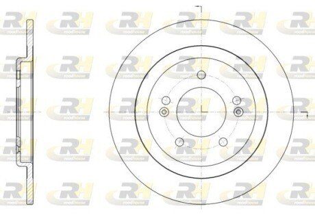 Гальмівний диск RH ROADHOUSE 61506.00