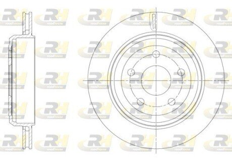 Гальмівний диск RH ROADHOUSE 61513.10
