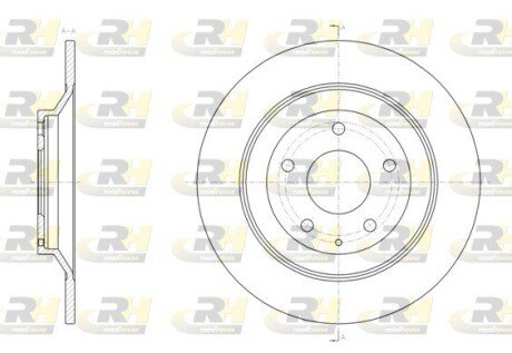 Гальмівний диск RH ROADHOUSE 61518.00