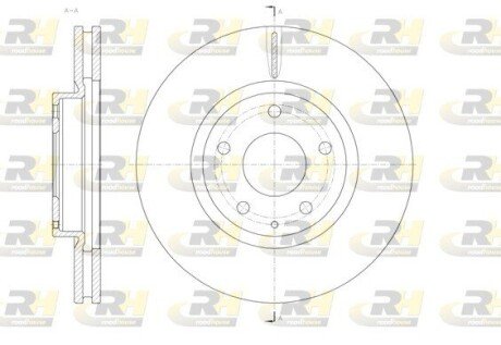 Гальмівний диск RH ROADHOUSE 61520.10