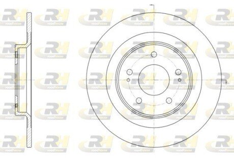 Гальмівний диск RH ROADHOUSE 61528.00