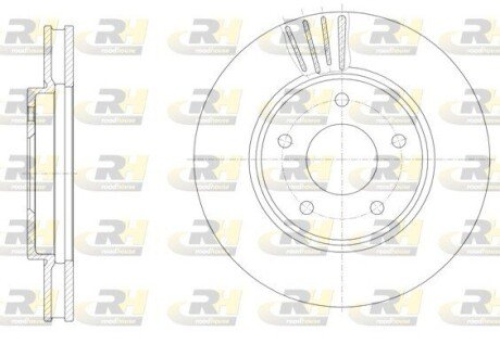 Гальмівний диск RH ROADHOUSE 61531.10