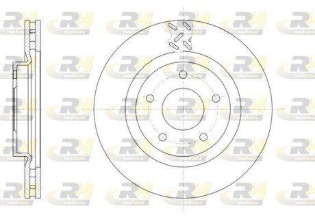 Гальмівний диск RH ROADHOUSE 61553.10