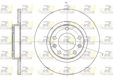 Гальмівний диск RH ROADHOUSE 61555.00
