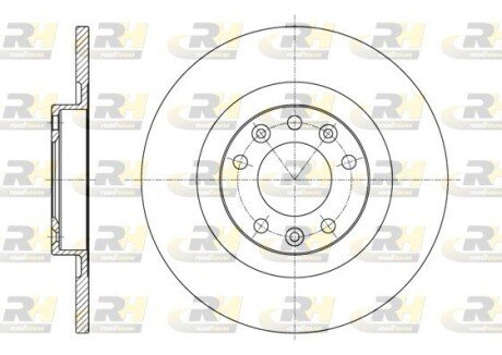 Гальмівний диск RH ROADHOUSE 61557.00