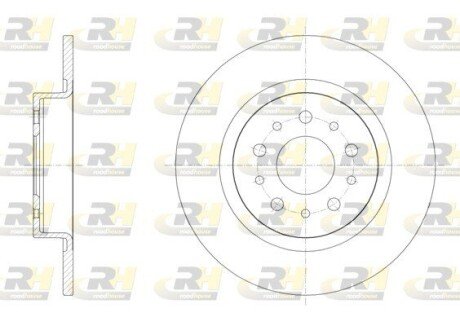 Гальмівний диск RH ROADHOUSE 61558.00