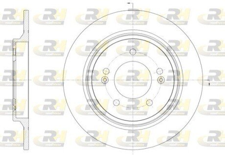 Гальмівний диск RH ROADHOUSE 61571.00