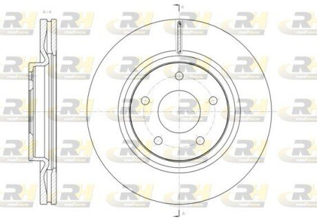 Гальмівний диск RH ROADHOUSE 61580.10
