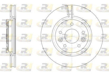 Гальмівний диск RH ROADHOUSE 61581.10