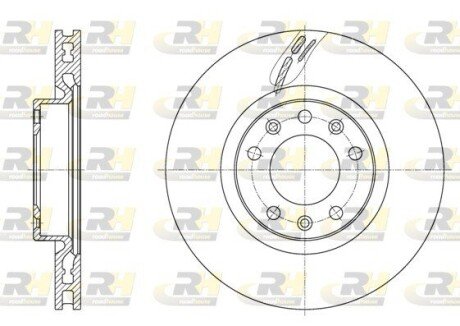 Гальмівний диск RH ROADHOUSE 61583.10