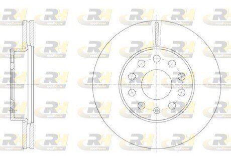 Гальмівний диск RH ROADHOUSE 61586.10