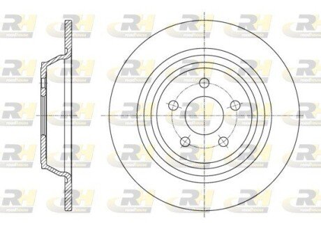 Гальмівний диск RH ROADHOUSE 61604.00