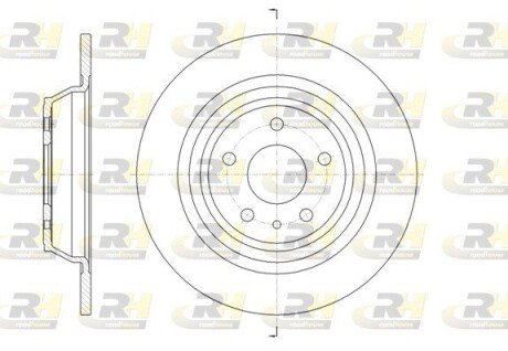 Гальмівний диск RH ROADHOUSE 61606.00