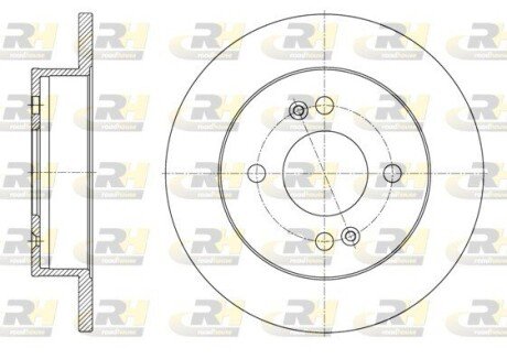 Гальмівний диск RH ROADHOUSE 61609.00