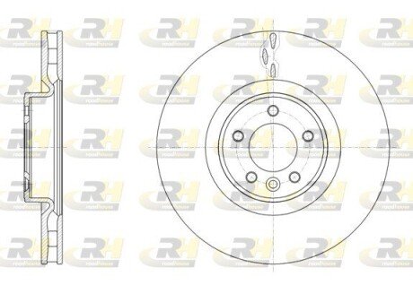 Гальмівний диск RH ROADHOUSE 61611.10