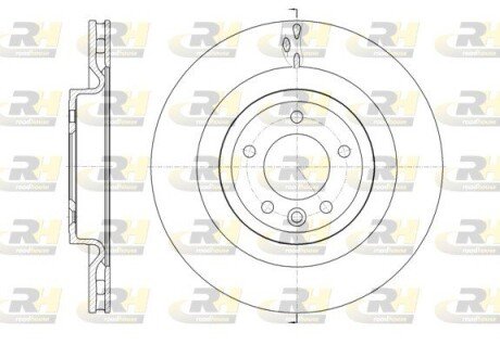 Гальмівний диск RH ROADHOUSE 61614.10