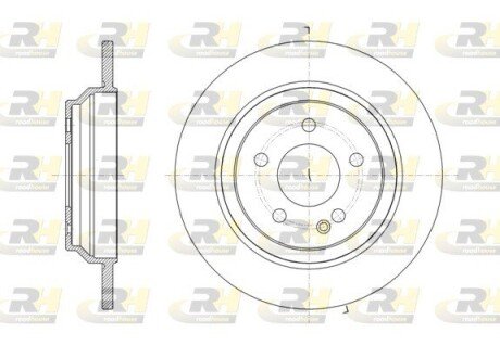 Гальмівний диск RH ROADHOUSE 61616.00