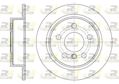 Гальмівний диск RH ROADHOUSE 61618.00