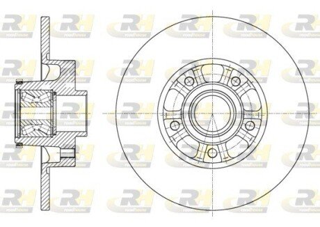 Гальмівний диск RH ROADHOUSE 61626.20