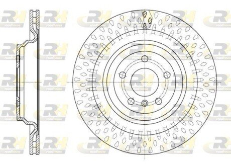 Гальмівний диск RH ROADHOUSE 61635.10