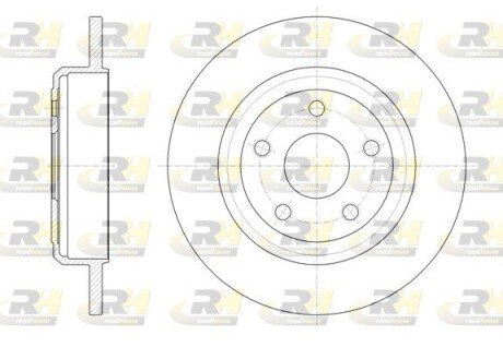 Гальмівний диск RH ROADHOUSE 61669.00
