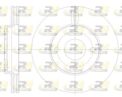 Гальмівний диск RH ROADHOUSE 61778.10