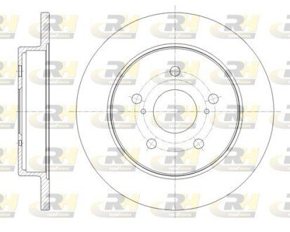 Гальмівний диск RH ROADHOUSE 61795.00 (фото 1)
