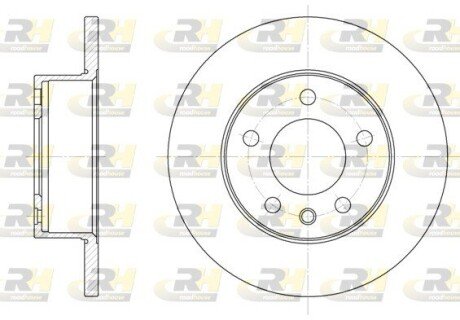 Гальмівний диск RH ROADHOUSE 6201.00 (фото 1)