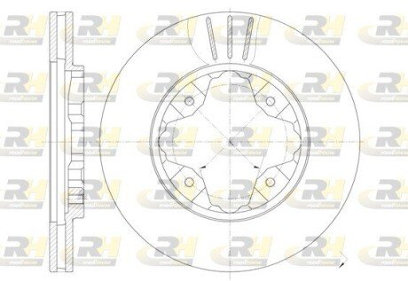 Гальмівний диск RH ROADHOUSE 6205.10