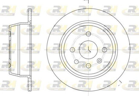 Гальмівний диск RH ROADHOUSE 6207.00 (фото 1)