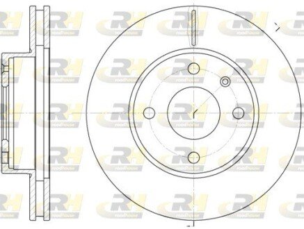 Гальмівний диск RH ROADHOUSE 6215.10