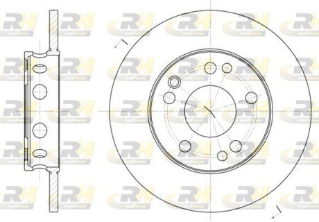 Гальмівний диск RH ROADHOUSE 6221.00