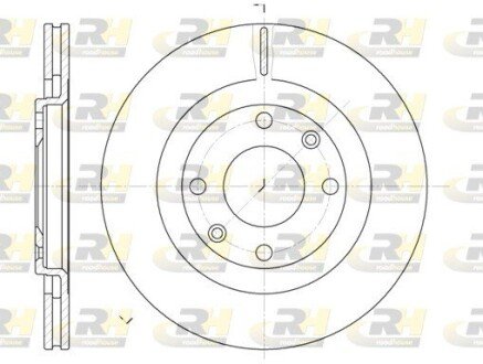 Гальмівний диск RH ROADHOUSE 6240.10