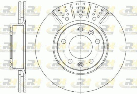 Гальмівний диск RH ROADHOUSE 6265.10