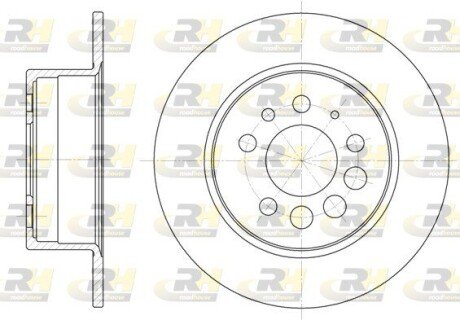 Гальмівний диск RH ROADHOUSE 6283.00