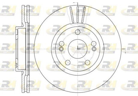 Гальмівний диск RH ROADHOUSE 6301.10