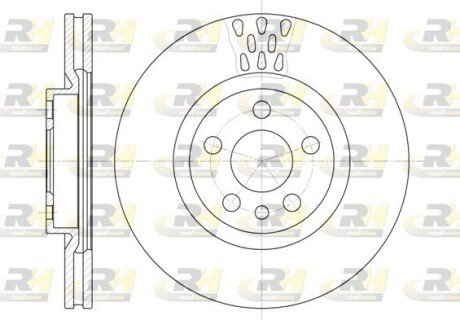Гальмівний диск RH ROADHOUSE 6305.11