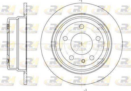 Гальмівний диск RH ROADHOUSE 6308.00