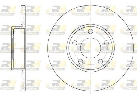 Гальмівний диск RH ROADHOUSE 6327.00